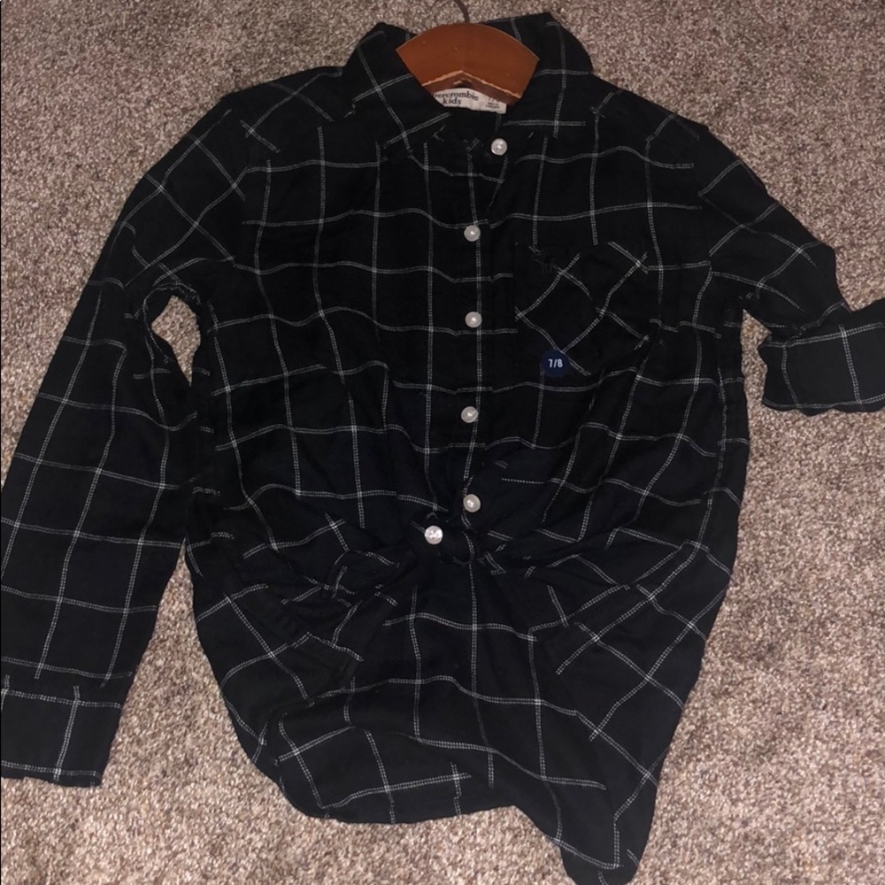 BNWT Abercrombie Flannel Button Up